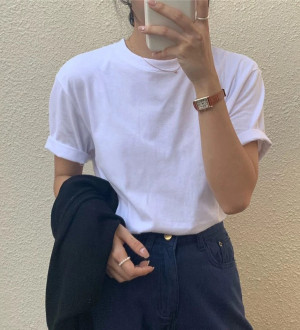 👍闆娘推薦：正肩短袖T恤夏季純棉上衣 多色