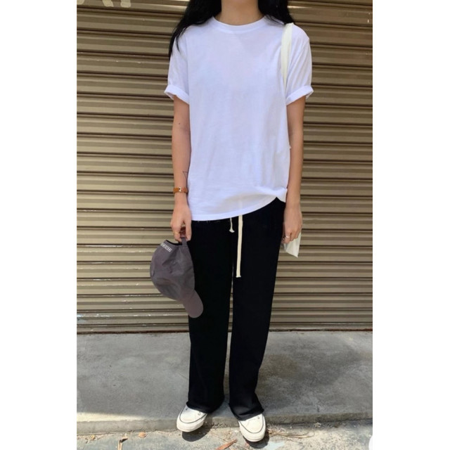 👍闆娘推薦：正肩短袖T恤夏季純棉上衣 多色