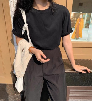 👍闆娘推薦：正肩短袖T恤夏季純棉上衣 多色