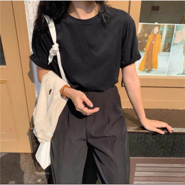 👍闆娘推薦：正肩短袖T恤夏季純棉上衣 多色