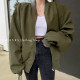 美式vintage棒球服工裝飛行外套