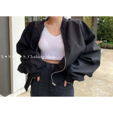 美式vintage棒球服工裝飛行外套