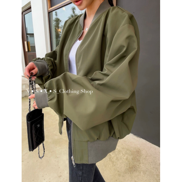 美式vintage棒球服工裝飛行外套