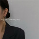 歐美款 ～高級個性簡約不規則大圈圈   誇張耳環
