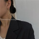 歐美款 ～高級個性簡約不規則大圈圈   誇張耳環