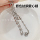 鑲鑽頭/瓜子釦 夏日彩色軟糖小熊吊墜 項鍊 （自由搭配） /果凍小熊項鍊