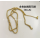 金色鈦鋼麻花鏈（50+5） 