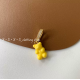 鑲鑽頭/瓜子釦 夏日彩色軟糖小熊吊墜 項鍊 （自由搭配） /果凍小熊項鍊